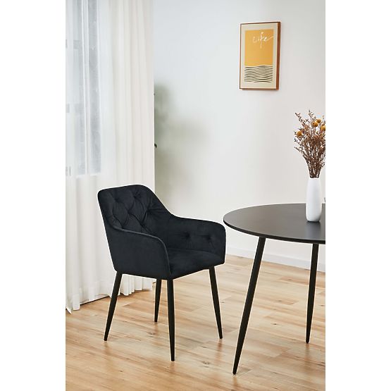 2x CHAIR SJ.030 - BLACK
