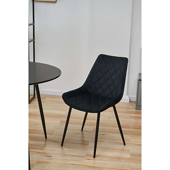 2x CHAIR SJ.0488 BLACK