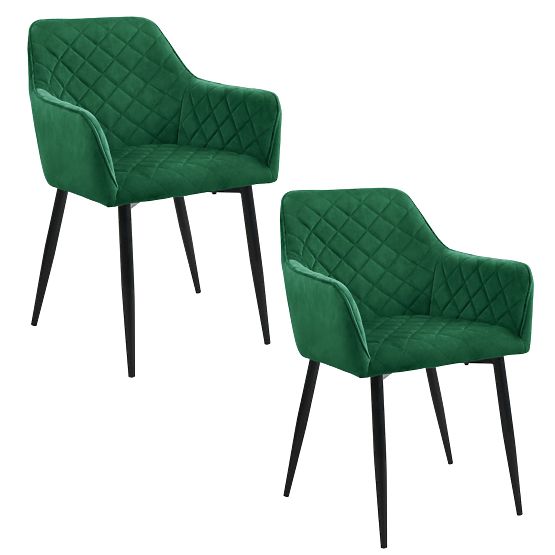 2x CHAIR SJ.082 BOTTLE GREEN