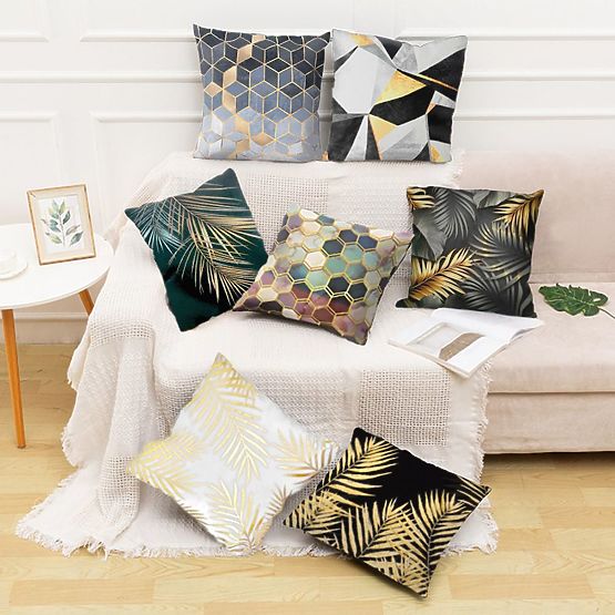 3D Pillow Cover - Multicolored
