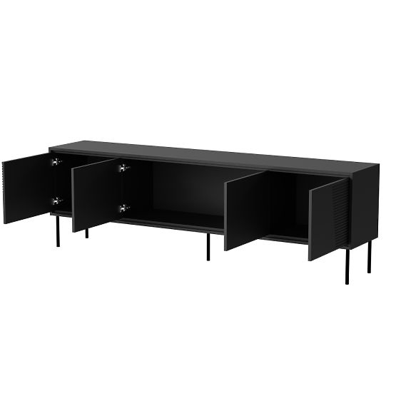 ABI TV Stand Black Matte/Black Matte