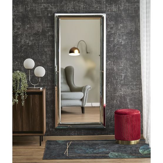 ABISSO Wall Mirror, Silver (1p=1pc)