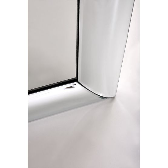 ABISSO Wall Mirror, Silver (1p=1pc)