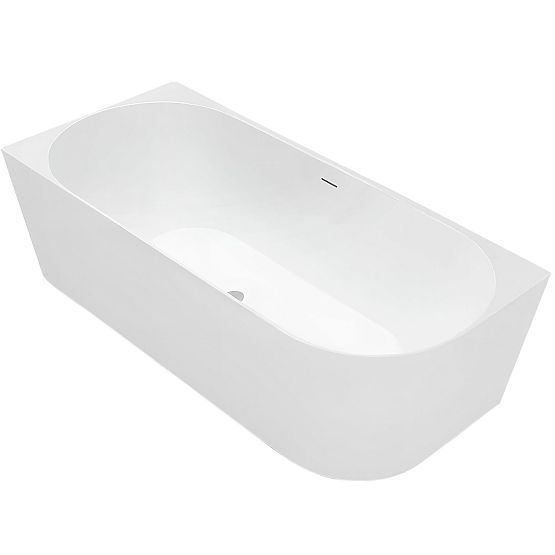 Acrylic Corner Bathtub BELLANTO SLIM 170 Left