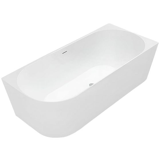 Acrylic Corner Bathtub BELLANTO SLIM 170 Right