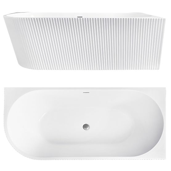 Acrylic Corner Bathtub WENUS RIGHT 170