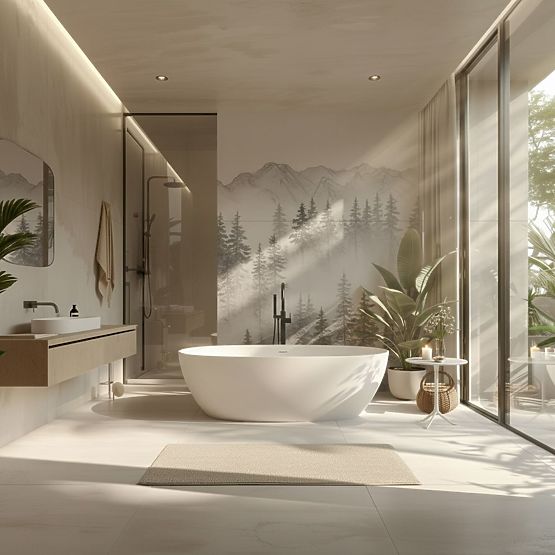 Acrylic Freestanding Bathtub ROMA 170