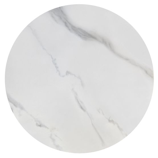 ACUNA Coffee Table with White Marble Top (1p=1pc)