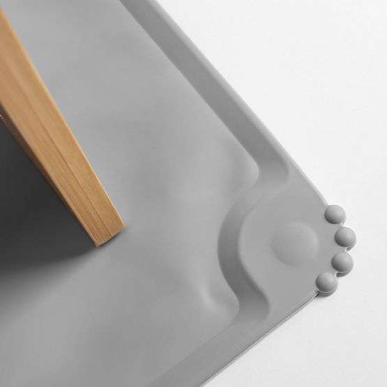 Adjustable Ceramic Bowls for Dogs or Cats with Silicone Mat Set PJ-082