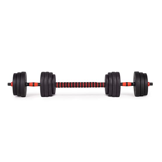 Adjustable Dumbbells 2 x 20kg Dumbbell Set 40kg Barbell