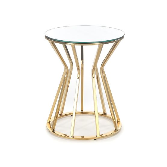 AFINA S Table, Mirror/Gold (1p=1pc)