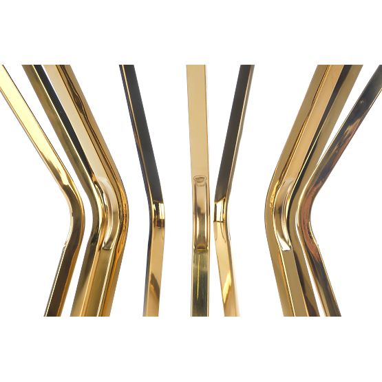 AFINA S Table, Mirror/Gold (1p=1pc)