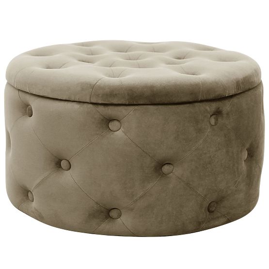 ALIA BEIGE POUF