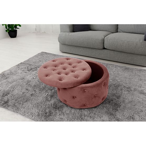 ALIA POUF POWDER PINK