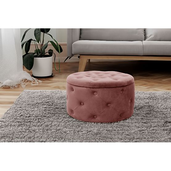 ALIA POUF POWDER PINK