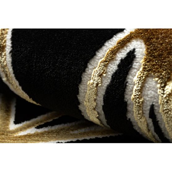 ALLURE 1964 Geometric Rug - Structural, Stylish, Glamour Black/Gold