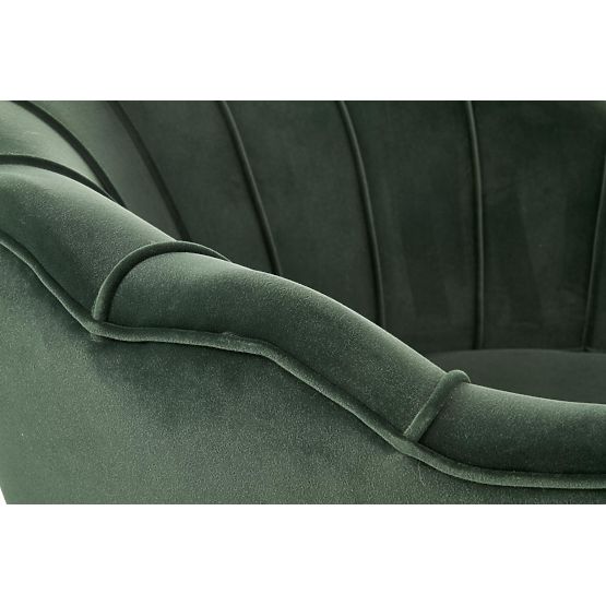 AMORINITO Relaxation Chair Dark Green / Gold