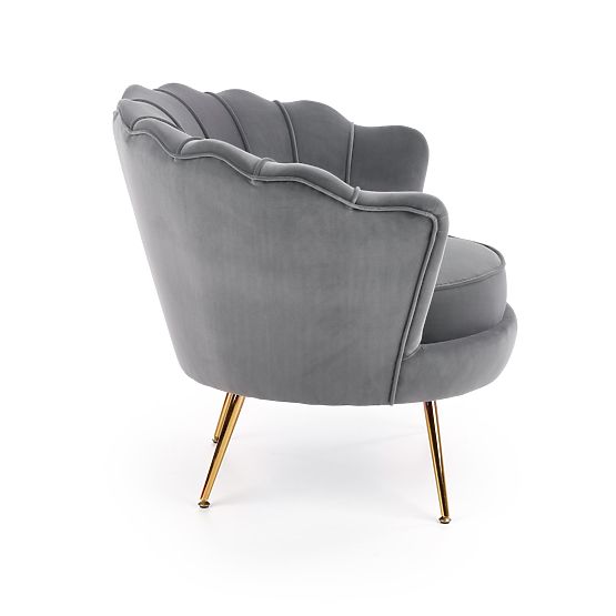 AMORINITO Relaxation Chair Gray/Gold