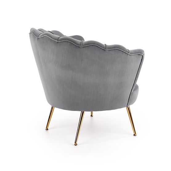 AMORINITO Relaxation Chair Gray/Gold