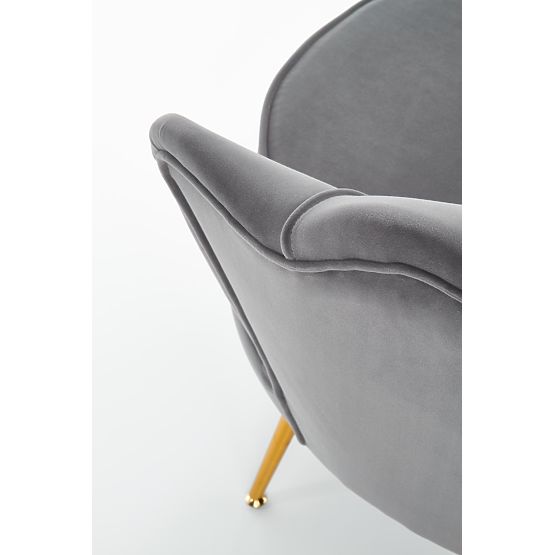 AMORINITO Relaxation Chair Gray/Gold