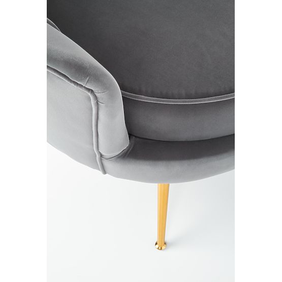 AMORINITO Relaxation Chair Gray/Gold