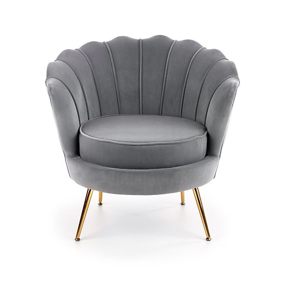 AMORINITO Relaxation Chair Gray/Gold
