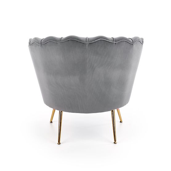 AMORINITO Relaxation Chair Gray/Gold