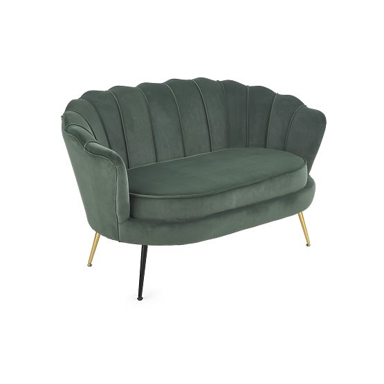 AMORINITO XL Relaxation Chair Dark Green / Gold