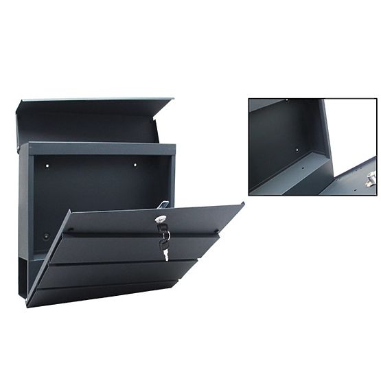 Anthracite Mailbox
