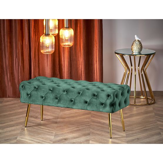 ATHENA Bench Dark Green / Gold (1p=1pc)
