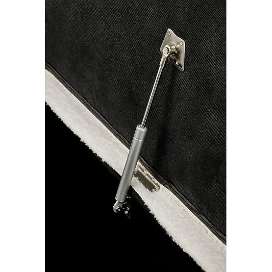 AVEIRO bench with storage, cream (1p=1pc)