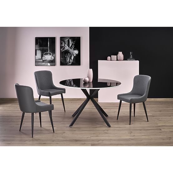 AVELAR Tabletop - Black / White, Frame - Black
