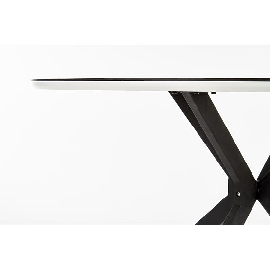 AVELAR Tabletop - Black / White, Frame - Black