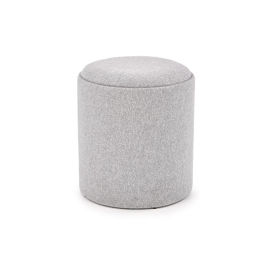 AVIKO Set of 2 Poufs, Light Gray (1p=1pc)