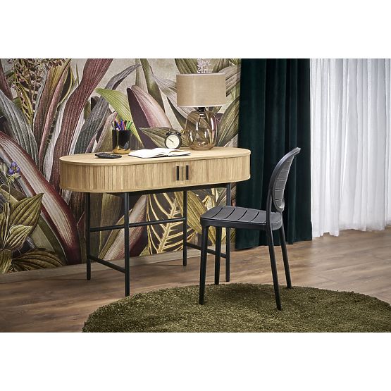 B51 Desk Natural/Black (1p=1pc)