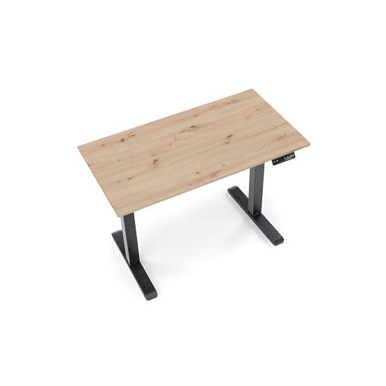 B53 Desk with Height Adjustment Function, Artisan Oak / Black (2p=1pcs)