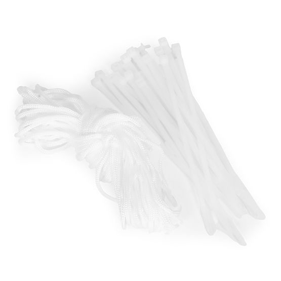 Balcony Screen with Hardware 100x500 cm Shading Net + Installation Elements Grey MultiGarden