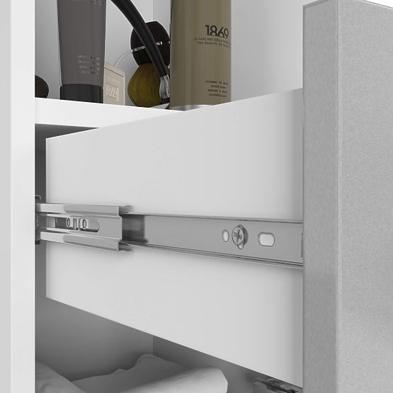 BATHROOM CABINET FIN COLUMN 30 2D 1SZ 1W 140cm PK METALLIC GLOSS