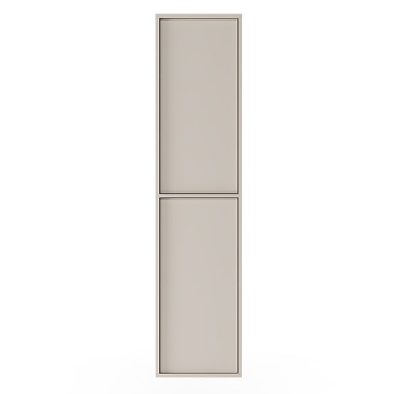 Bathroom Cabinet, Mossy Column, Cashmere