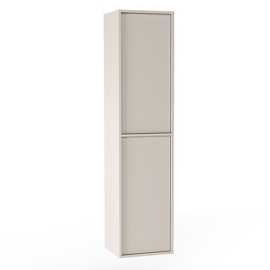 Bathroom Cabinet, Mossy Column, Cashmere