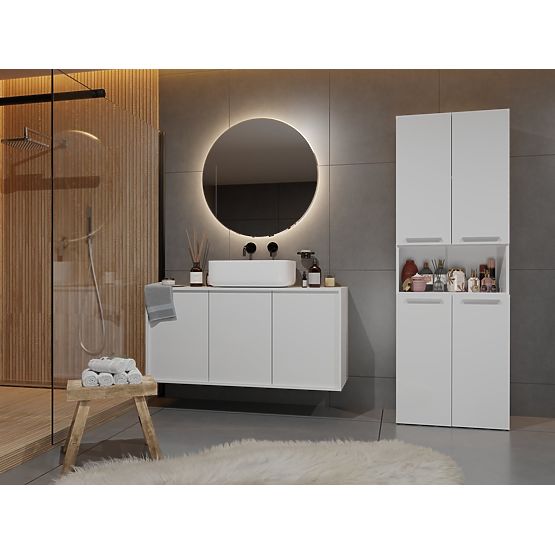 Bathroom Cabinet Nel 1K/DK WHITE