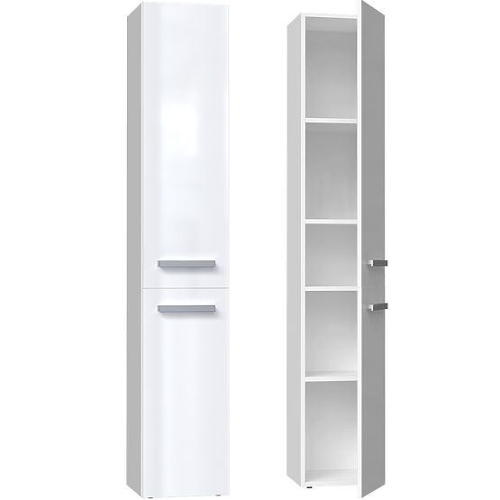 Bathroom Cabinet Nel II WHITE GLOSS