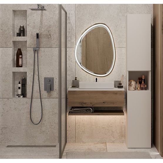 Bathroom Cabinet Nel III CASHMERE