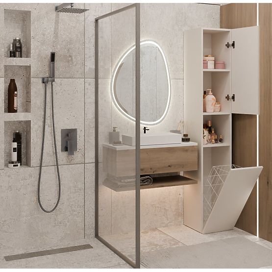 Bathroom Cabinet Nel III CASHMERE