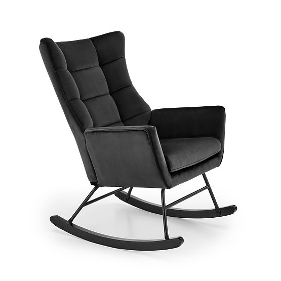 BAZALTO Rocking Chair Black (1p=1pc)