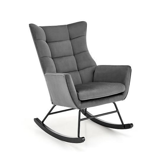 BAZALTO Rocking Chair Grey (1p=1pc)