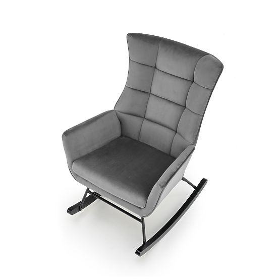 BAZALTO Rocking Chair Grey (1p=1pc)