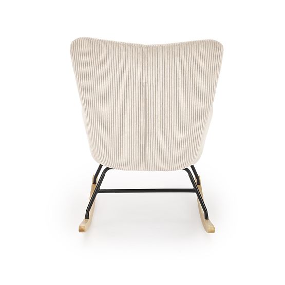 BELMIRO Relaxation Chair with Rocking Function, Cream (1p=1pc)