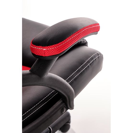 BERKEL Office Chair Black-Red (1p=1pc)