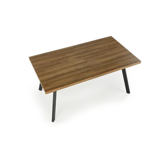 BERLIN Extendable Table 140-180 cm, Top - Walnut, Frame - Black (2p=1pc)